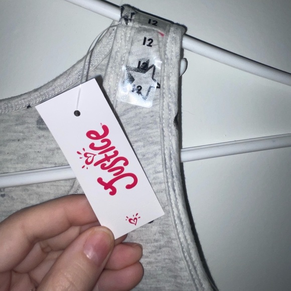 BNWT Justice graphic tank - Picture 4 of 4